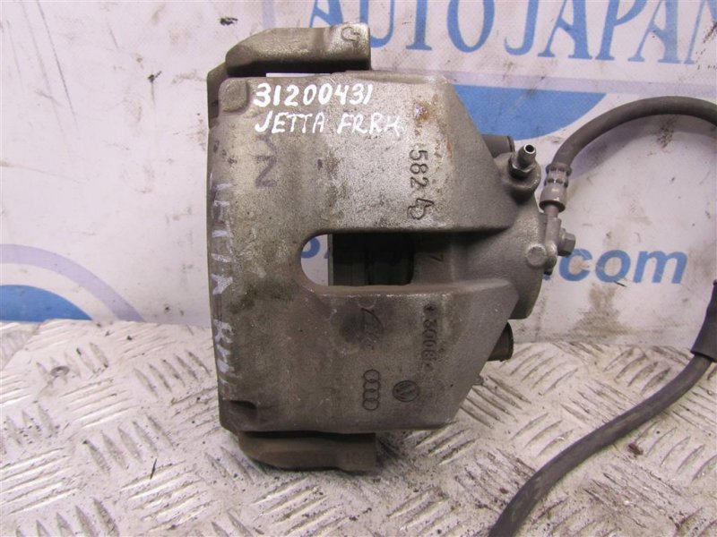 Суппорт тормозной передний правый VOLKSWAGEN JETTA USA 10-17 1K0 615 124 E Б/У