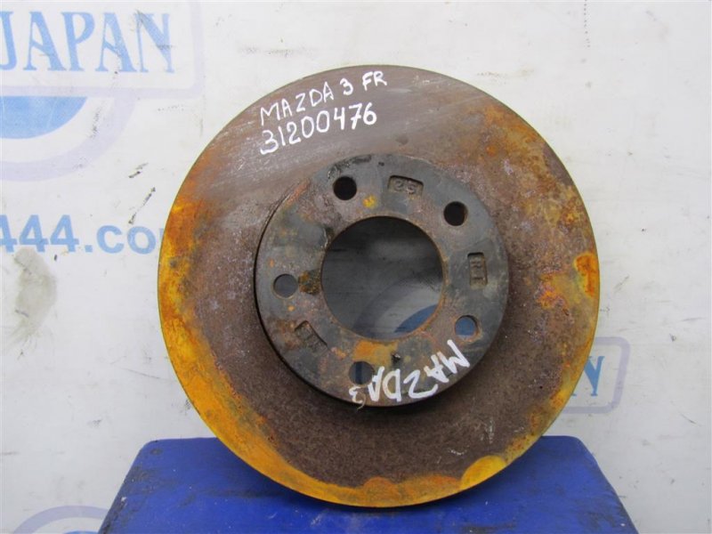 Тормозной диск передний MAZDA 3 BL 09-13 C24Y3325XD Б/У