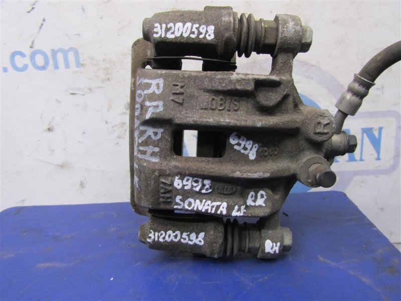 Суппорт тормозной задний правый HYUNDAI SONATA LF 2014- 2017 Седан 2.4 58230-C1150 Б/У