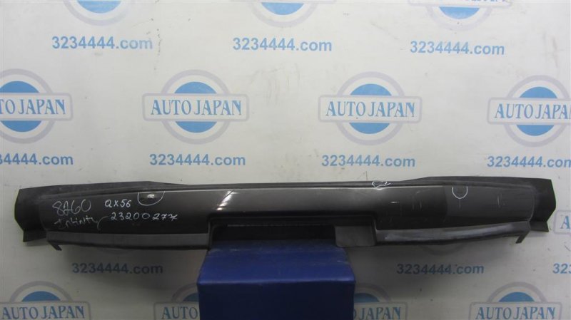 Запчасть накладка бампера задняя INFINITI QX56 / TITAN / ARMADA 04-16 2005 Внедорожник 5.6 85071-7S600 Б/У Накладка бампера задняя INFINITI QX56 / TITAN / ARMADA 04-16 2005 Внедорожник 5.6 85071-7S600 Б/У