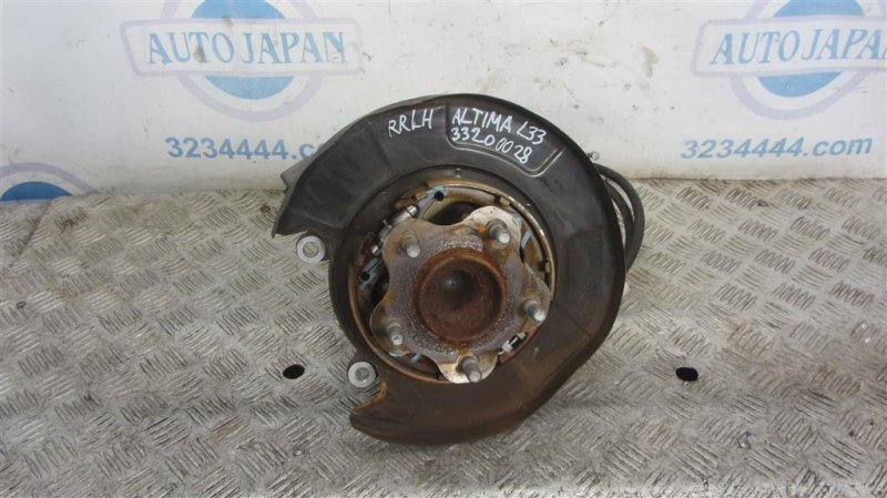 Ступица задняя левая NISSAN ALTIMA L33 12-18 2014 L33 2.5 43202-3TA0A Б/У