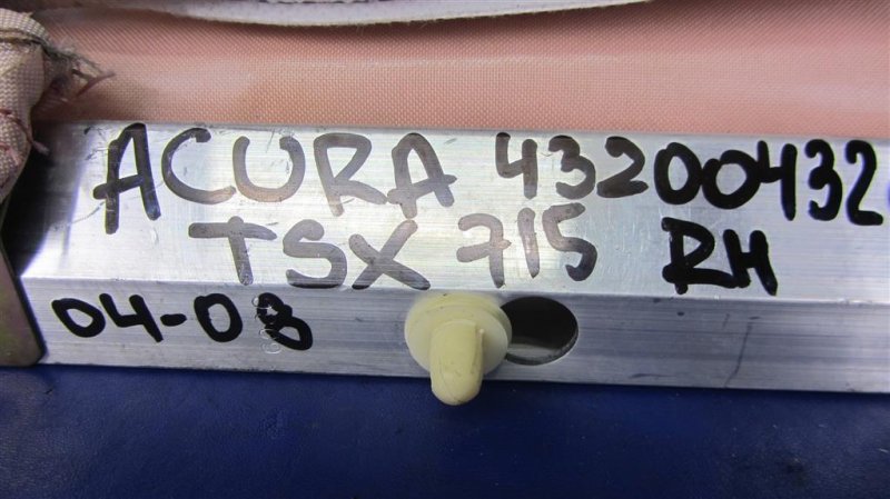 Подушка безопасности (штора) правая ACCORD CL7 / TSX 03-08 2004 Седан 2.4 Подушка безопасности (штора) правая ACCORD CL7 / TSX 03-08 2004 Седан 2.4