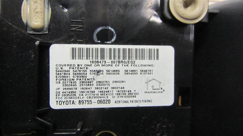 Плафон салона передний VENZA 09-16 2010 AGV10 2.7 1ARFE Плафон салона передний VENZA 09-16 2010 AGV10 2.7 1ARFE