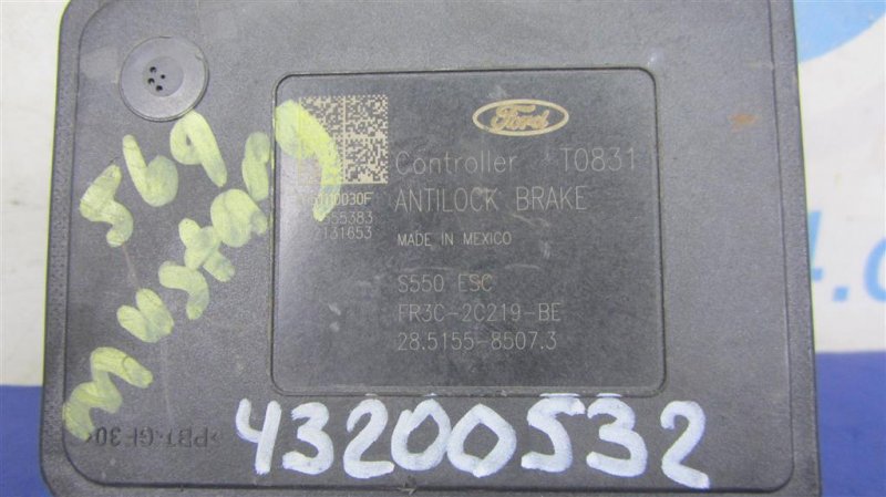 Блок ABS MUSTANG 15- 2015 COUPE 2.3 C23HD0D Блок ABS MUSTANG 15- 2015 COUPE 2.3 C23HD0D