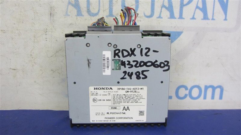 Усилитель звука ACURA RDX 12-19 2014 Внедорожник 3.5 39186-TX4-A01 Б/У