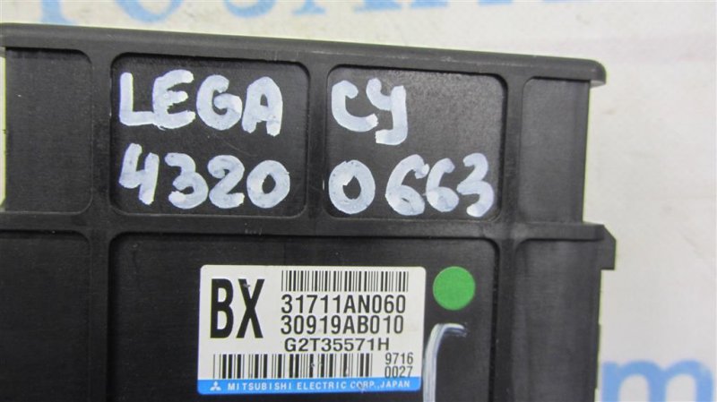 Блок управления АКПП LEGACY 09-15 BM 2010 Седан 2.5 EJ253