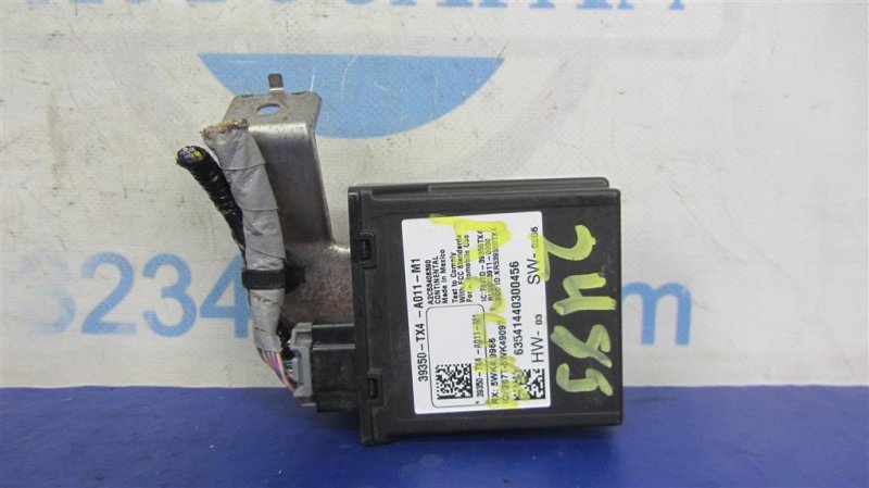 Запчасть блок управления дав.в шинах ACURA RDX 12-19 2014 Внедорожник 3.5 39350-TX4-A01 Б/У Блок управления дав.в шинах ACURA RDX 12-19 2014 Внедорожник 3.5 39350-TX4-A01 Б/У