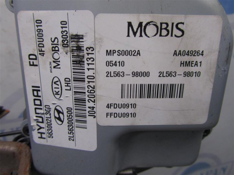 Электроусилитель рулевого управления ELANTRA HD 06-11 2010 Универсал 2.0 G4GC