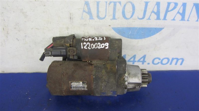 Стартер NISSAN MURANO Z51 07-14 VQ35 23300-CA000 Б/У