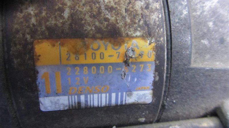 Стартер TOYOTA RAV4 00-05 1AZ