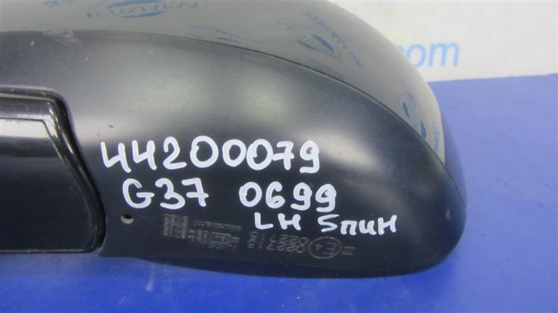 Зеркало левое G25/G35/G37/Q40 06-14 2014 Седан 3.7 VQ37VHR