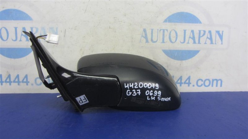 Зеркало левое G25/G35/G37/Q40 06-14 2014 Седан 3.7 VQ37VHR