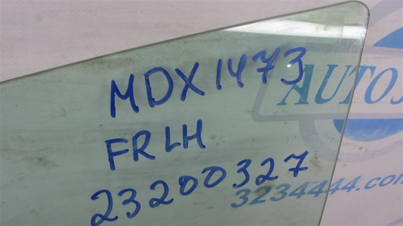 Стекло двери переднее левое MDX (YD2) 06-13 2008 YD2 3.7