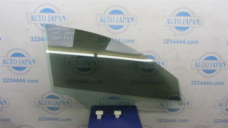 Стекло двери переднее правое NISSAN ALTIMA L33 12-18 2014 L33 2.5 80300-3TA0A Б/У