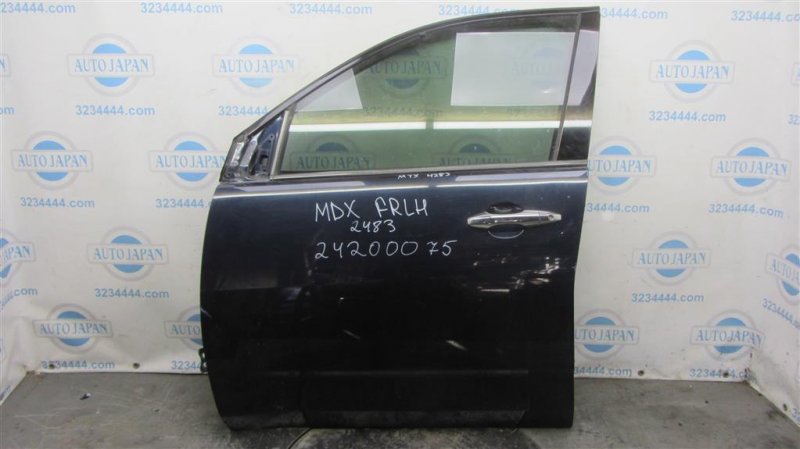 Запчасть дверь передняя левая ACURA MDX (YD2) 06-13 2008 YD2 3.7 67050-STX-A90ZZ Б/У Дверь передняя левая ACURA MDX (YD2) 06-13 2008 YD2 3.7 67050-STX-A90ZZ Б/У
