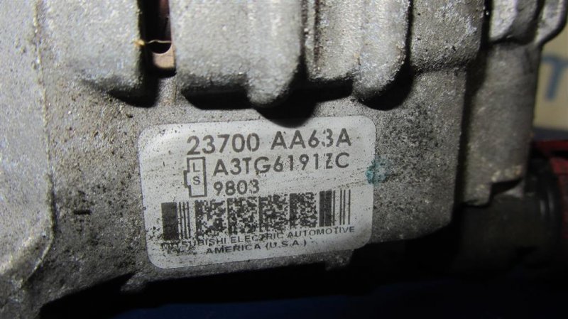 Генератор LEGACY 09-15 BM 2010 Седан 2.5 EJ253