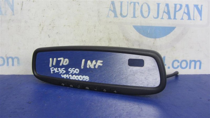 Зеркало салона INFINITI FX S50 03-08 2006 Внедорожник 3.5 96321-CB00A Б/У