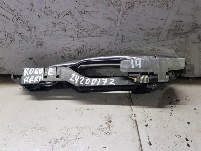 Ручка двери наружная задняя правая NISSAN X-TRAIL/ROGUE T32 13-20 2015 T32 2.5 QR25DE 82500-4CM0A Б/У