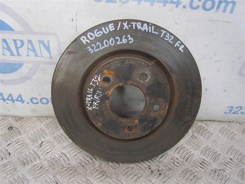 Тормозной диск передний NISSAN X-TRAIL/ROGUE T32 13-20 40206-4BT0A Б/У