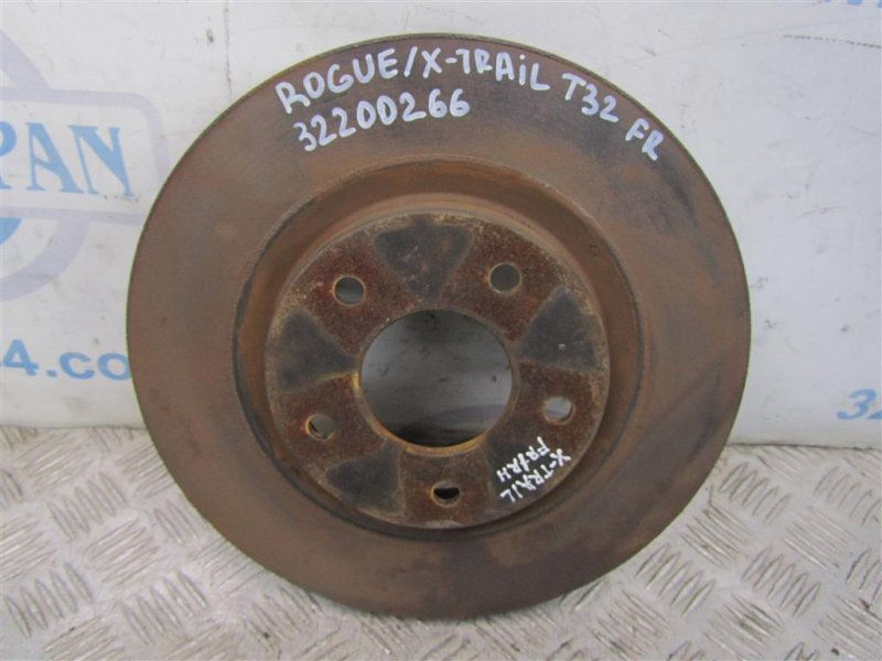 Тормозной диск передний NISSAN X-TRAIL/ROGUE T32 13-20 40206-4BT0A Б/У