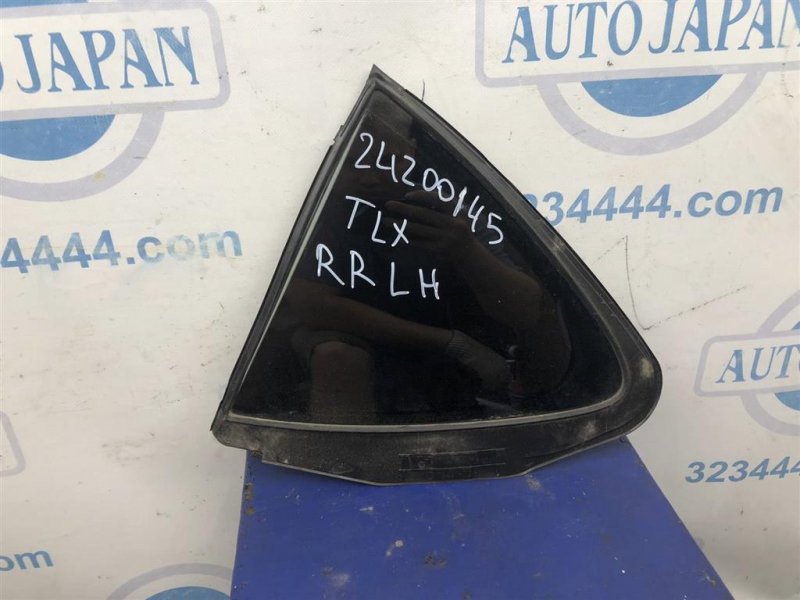 Стекло двери глухое заднее левое ACURA TLX 14-17 2016 Седан 3.5 73455-TZ3-A01 Б/У