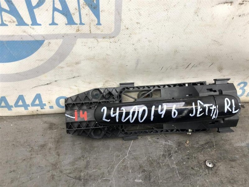 Ручка двери наружная задняя левая VOLKSWAGEN JETTA USA 10-17 2016 162 1.8 CPRA 5N0 837 205 M GRU Б/У