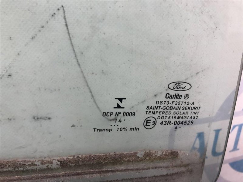 Стекло двери заднее правое FUSION 14- 2015 Седан 2.5