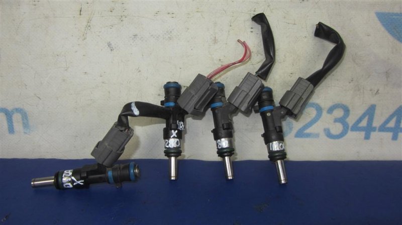 Запчасть форсунка топливная MITSUBISHI LANCER X 10 07-15 2012 Седан 2.4 1465A205 Б/У Форсунка топливная MITSUBISHI LANCER X 10 07-15 2012 Седан 2.4 1465A205 Б/У