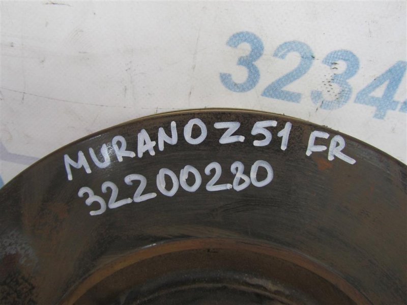 Тормозной диск передний MURANO Z51 07-14
