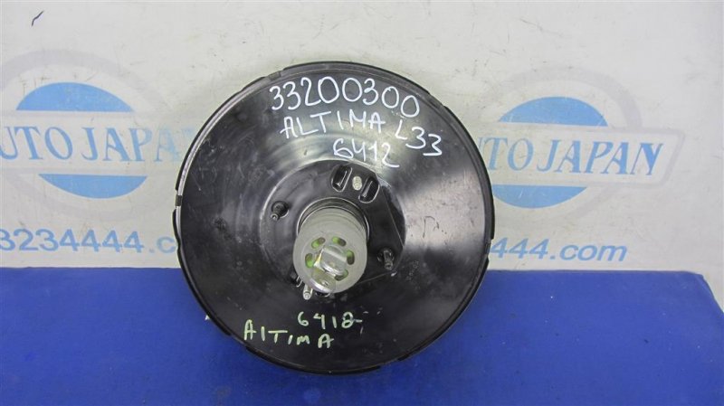 Вакуумный усилитель тормозов NISSAN ALTIMA L33 12-18 2014 L33 2.5 47210-3TA0A Б/У