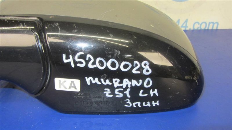 Зеркало левое MURANO Z51 07-14