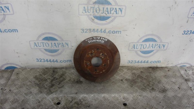Тормозной диск задний INFINITI QX60/JX35 12-20 43206-CK000 Б/У