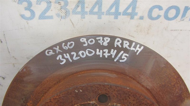 Тормозной диск задний QX60/JX35 12-20