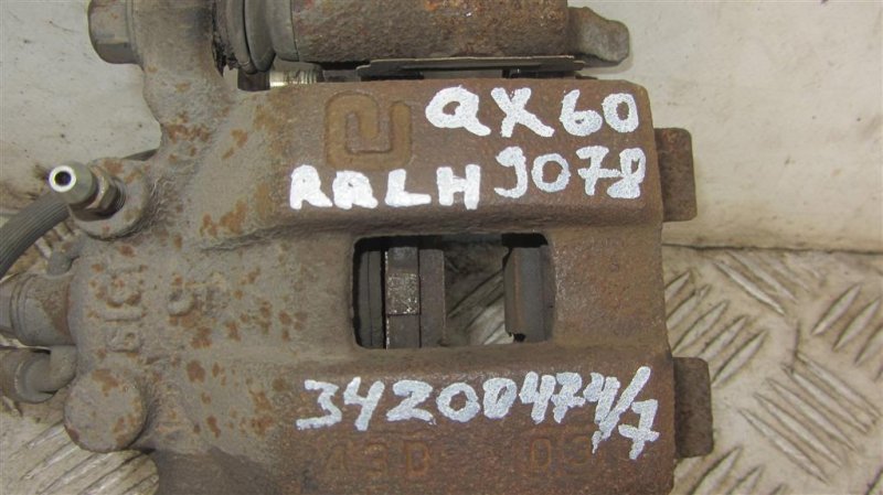 Суппорт тормозной задний левый QX60/JX35 12-20