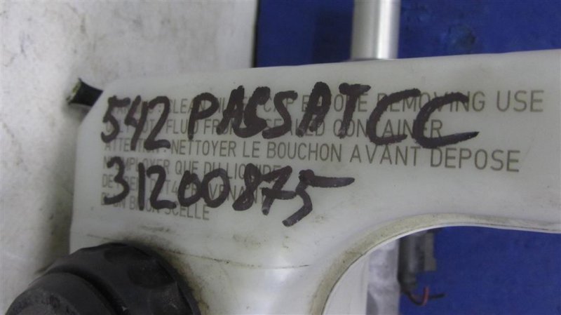 Главный тормозной цилиндр PASSAT CC 08-12 2012 358 2.0 CBFA