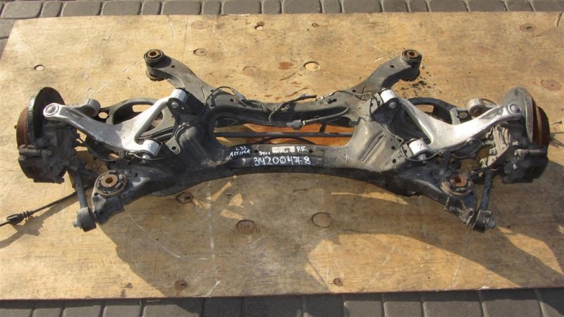 Балка задней подвески NISSAN ALTIMA L32 07-12 2010 Седан 2.5 55400-ZX01A Б/У