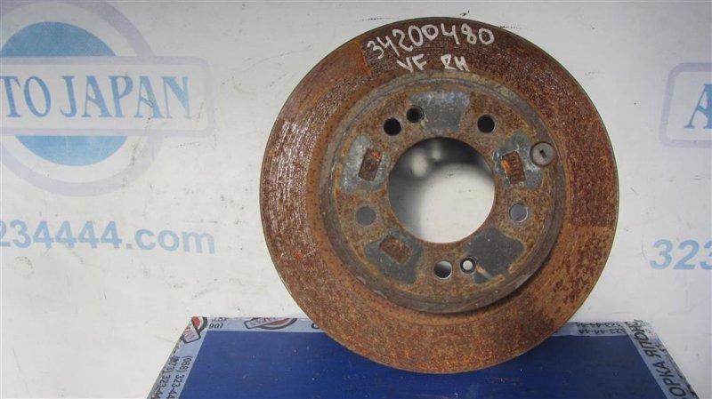 Тормозной диск задний HYUNDAI SONATA YF 10-14 2012 Седан 2.4 58411-3Q000 Б/У