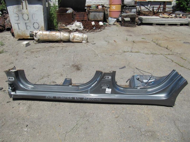 Стойка кузова средняя левая HYUNDAI ELANTRA AD 16- 71312-F2D00 Б/У