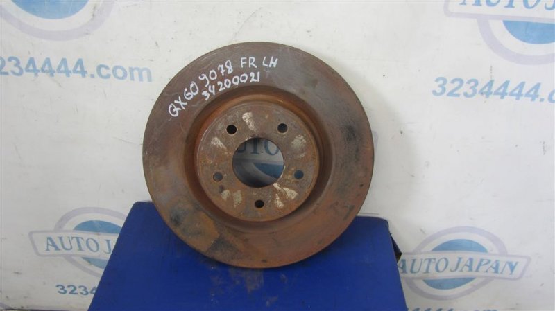 Тормозной диск передний INFINITI QX60/JX35 12-20 2014 Внедорожник 3.5 VQ35DE 40206-3JA0A Б/У