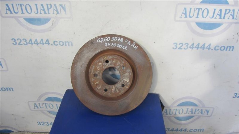 Тормозной диск передний INFINITI QX60/JX35 12-20 2014 Внедорожник 3.5 VQ35DE 40206-3JA0A Б/У