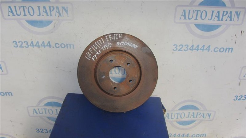 Тормозной диск передний INFINITI FX S50 03-08 2006 Внедорожник 3.5 40206-CL70A Б/У