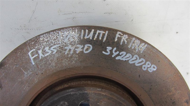 Тормозной диск передний FX S50 03-08 2006 Внедорожник 3.5