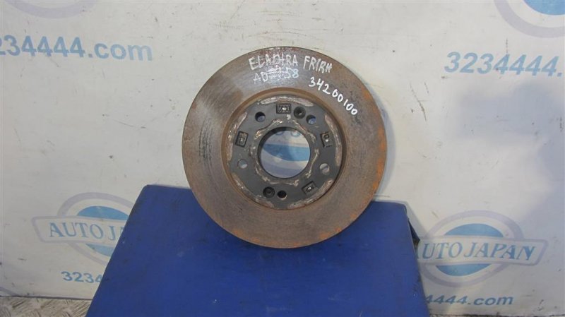 Тормозной диск передний HYUNDAI ELANTRA AD 16- 2017 Седан 2.0 51712-3X000 Б/У