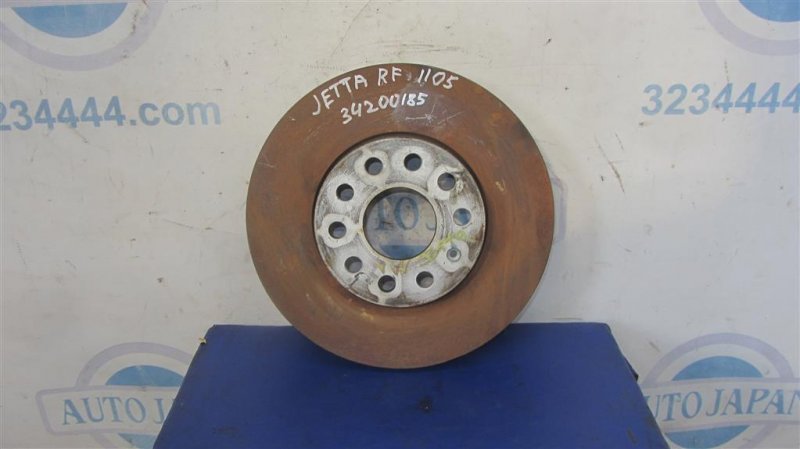 Тормозной диск передний VOLKSWAGEN JETTA USA 10-17 2016 162 1.8 CPRA 5C0 615 301 A Б/У