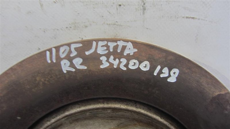 Тормозной диск задний JETTA USA 10-17 2016 162 1.8 CPRA