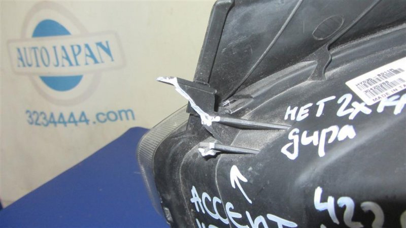 Фара передняя правая HYUNDAI ACCENT MC 06-10 Седан 1.6