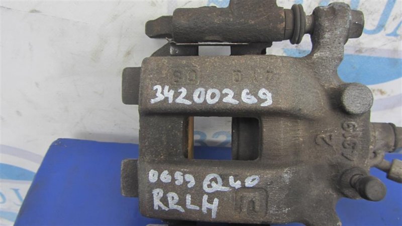 Суппорт тормозной задний левый G25/G35/G37/Q40 06-14 2014 Седан 3.7 VQ37VHR