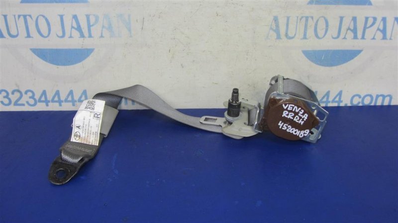 Ремень безопасности задний правый TOYOTA VENZA 09-16 2013 GGV10 3.5 2GR-FE 73360-0T010-B1 Б/У