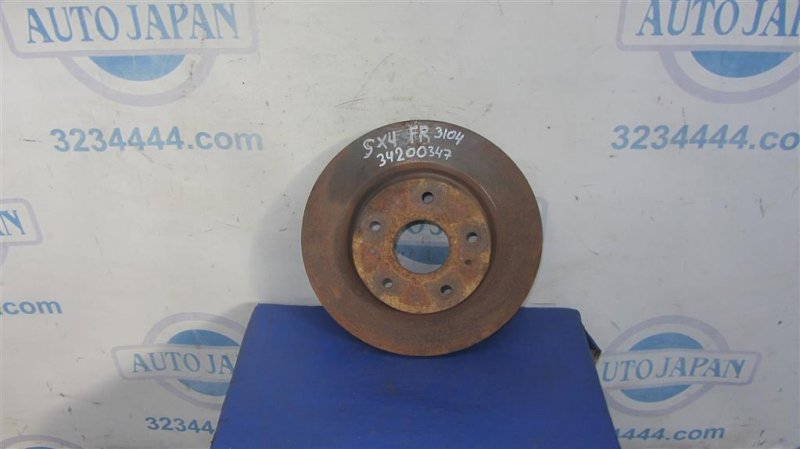 Запчасть тормозной диск передний SUZUKI SX4 06-13 2008 Хетчбек 2.0 J20A 55311-80J03 Б/У Тормозной диск передний SUZUKI SX4 06-13 2008 Хетчбек 2.0 J20A 55311-80J03 Б/У