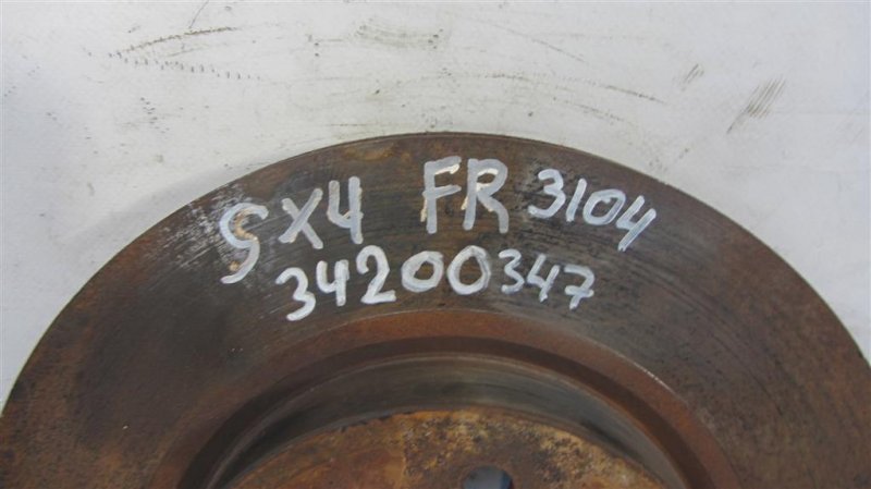 Тормозной диск передний SX4 06-13 2008 Хетчбек 2.0 J20A Тормозной диск передний SX4 06-13 2008 Хетчбек 2.0 J20A